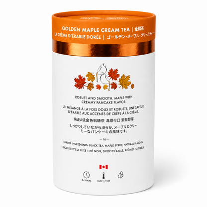 Maple Golden Cream Luxury Tea | Canadian | 24ct