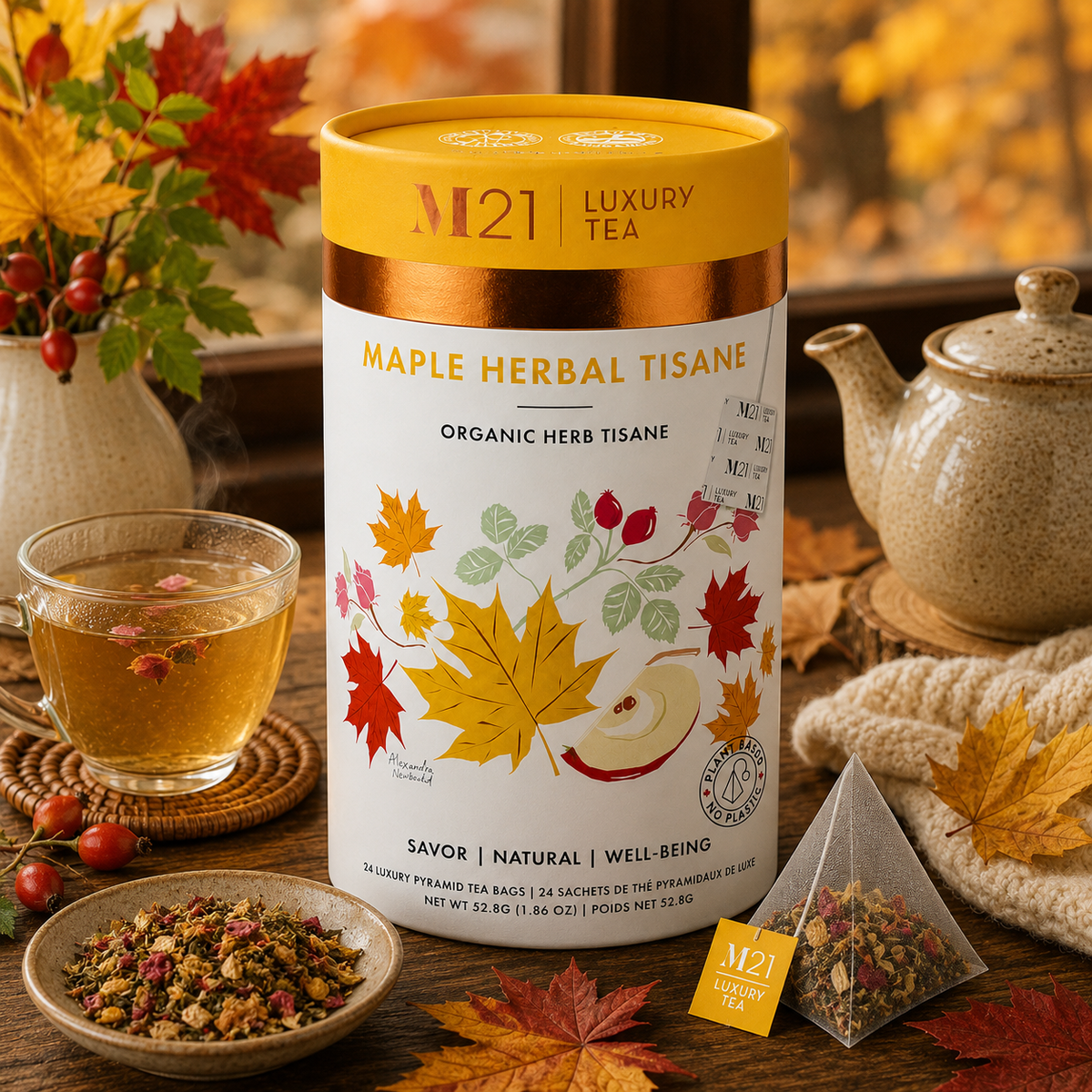 Maple Luxury Herbal Tea | Canadian | 24ct