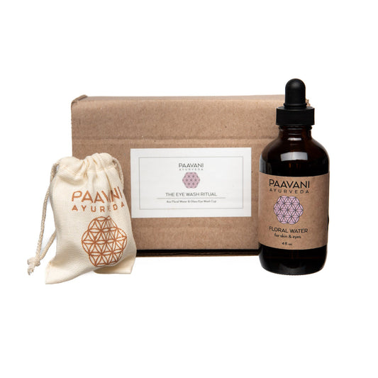 Eye Wash Ritual | Traditional Ayurvedic Eye Cleansing