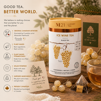 Ice Wine Luxury Black Tea | Canadian | 24ct