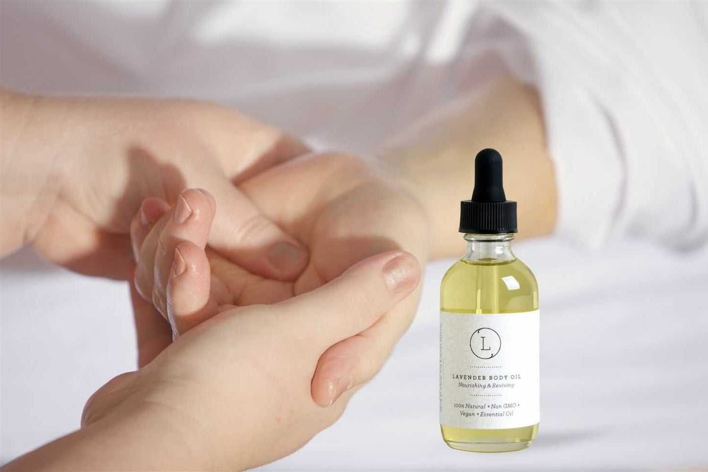 Lavender Body Oil – Natural Moisturizing Bath & Massage Oil