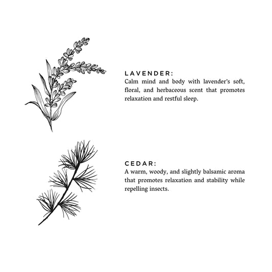 Lavender + Cedar - Signature Candle