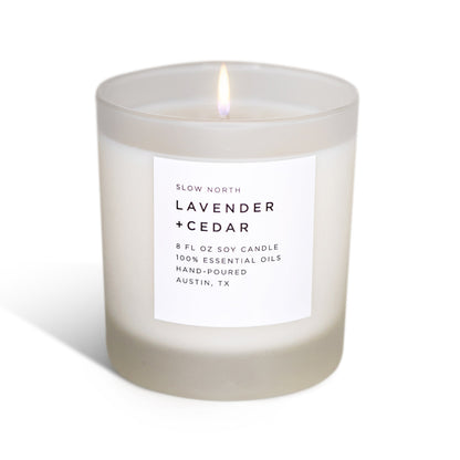 Lavender + Cedar - Signature Candle