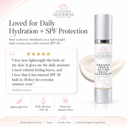 Triple Action Daily Moisturizer – Organic SPF 30