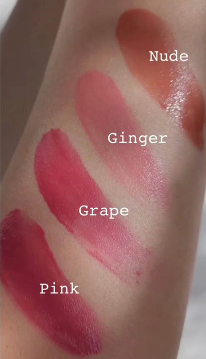 Lip & Cheek Bloom. 2 in 1 Natural Lipstick for Vibrant Color.