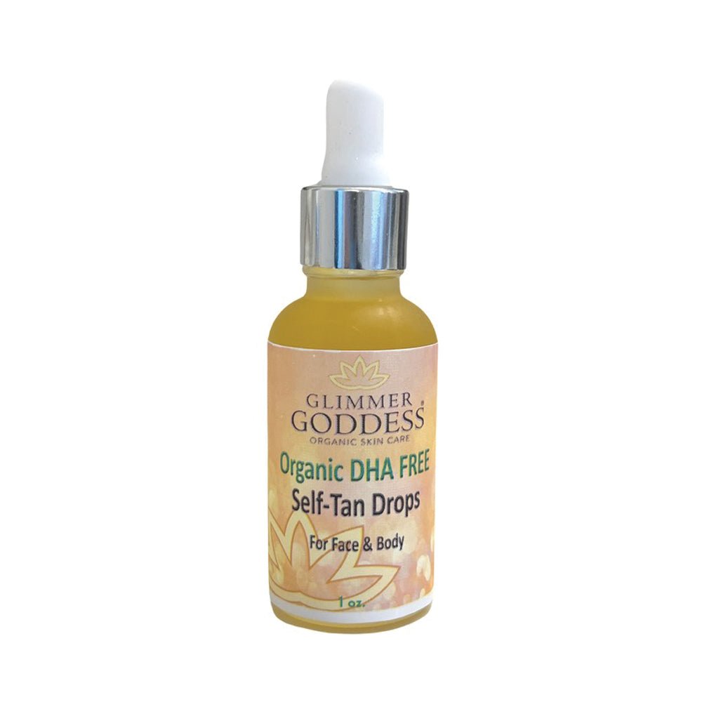 Organic DHA Free Tanning Drops – Gradual, No‑Odor Glow