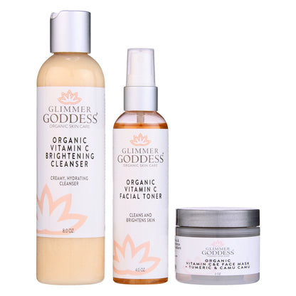 Vitamin C Brighter Skin 3-Step Cleansing Kit